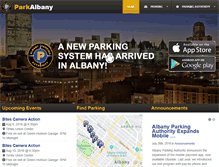 Tablet Screenshot of parkalbany.com